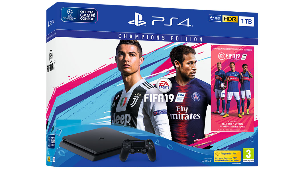 Bundle PS4 + FIFA 19 Champions Edition