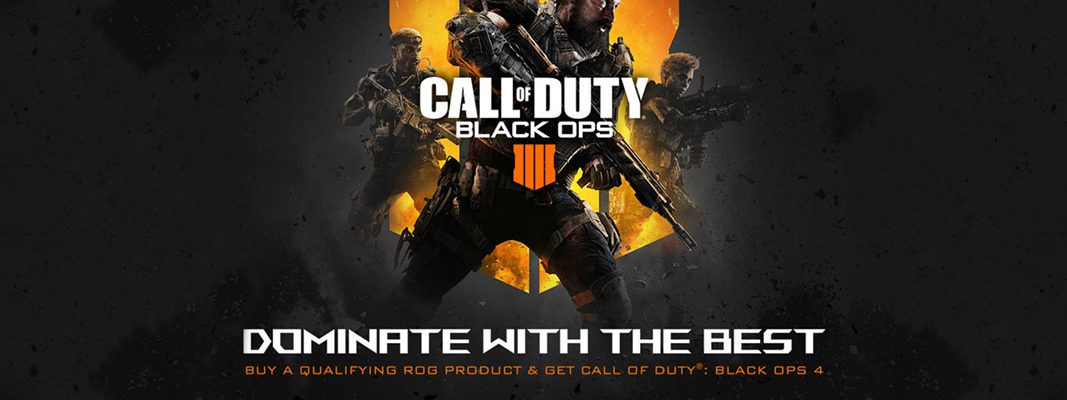 Call of Duty: Black Ops 4: Parceria Asus e Activision