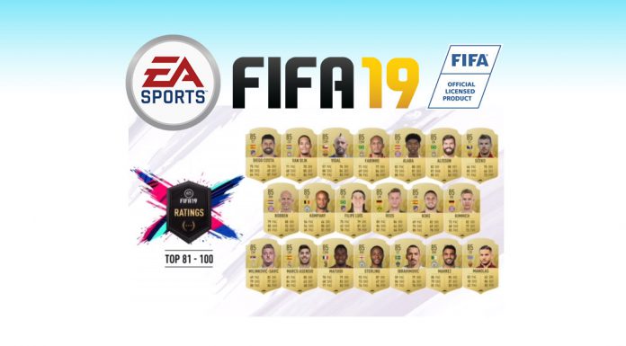 Revelado o Top 100 dos jogadores de FIFA 19 FIFA 19