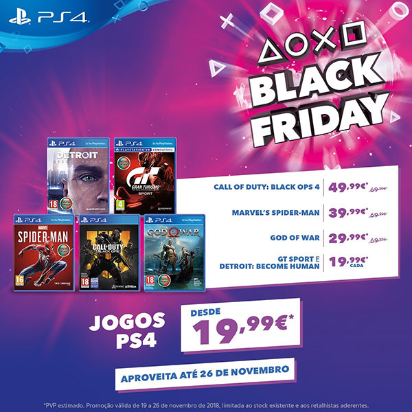 PlayStation: Black Friday 2018