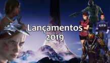 Principais lançamentos de videojogos para 2019