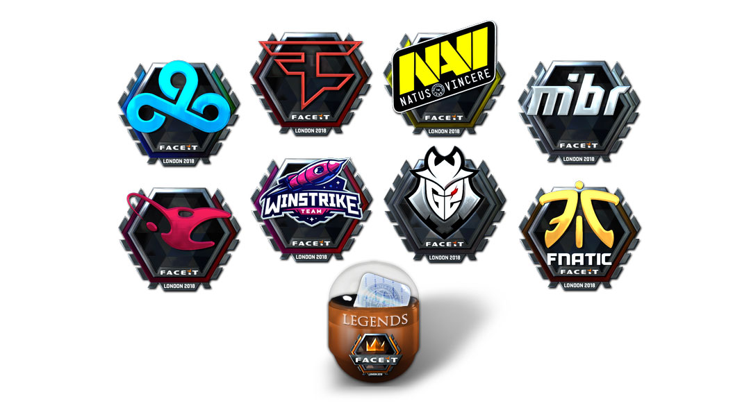 FACEIT Major London 2018 - Stickers