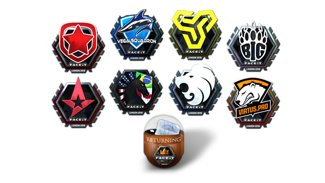 FACEIT Major London 2018 - Stickers