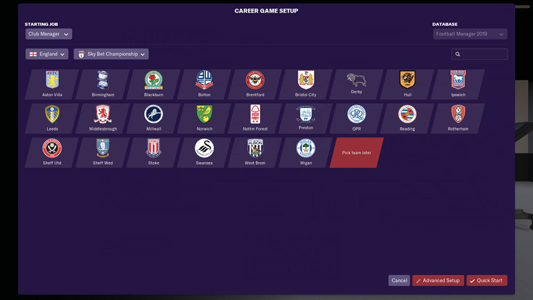 Football Manager 2019