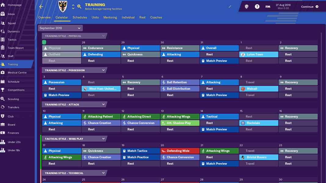 Football Manager 2019