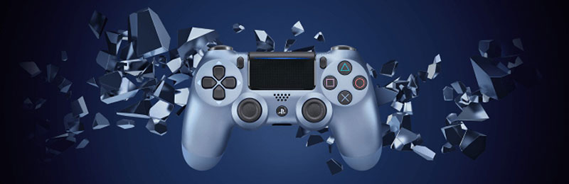 Dualshock 4 Titanium Blue