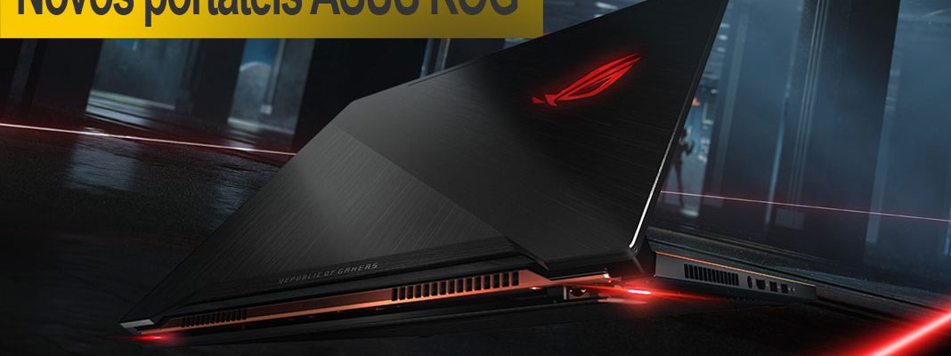 Novos Portáteis ASUS ROG