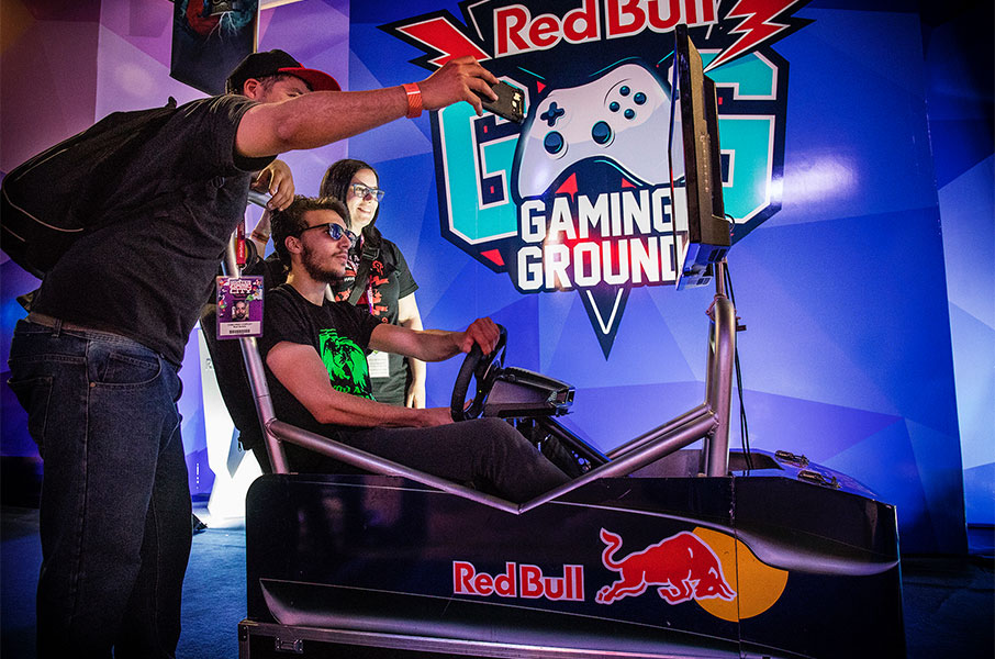 Red Bull Gaming Ground Pop Up