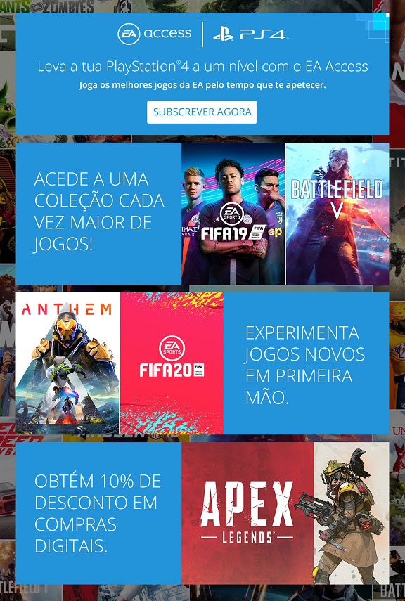 EA Access na PlayStation 4