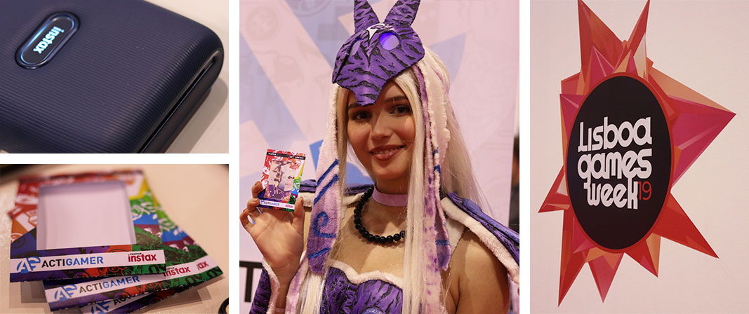 Instax Mini Link na Lisboa Games Week