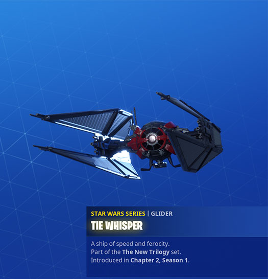 Fortnite - Tie Whisper Glider