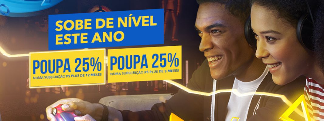 Promoção Subscrição PlayStation Plus