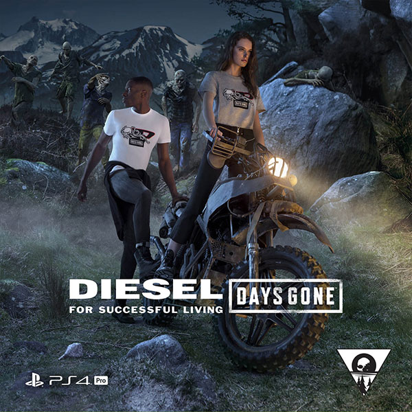 Days Gone: Parceria PlayStation e Diesel