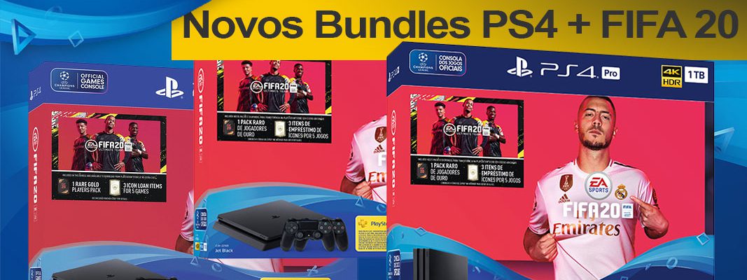 Bundles Playstation 4 + FIFA 20