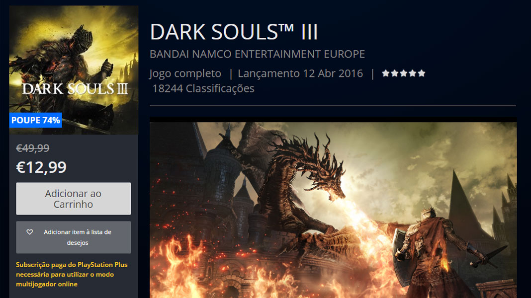 Dark Souls III - PlayStation Store