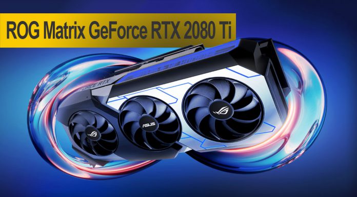 ASUS apresenta a nova ROG Matrix GeForce RTX 2080 Ti ROG Matrix GeForce RTX 2080 Ti