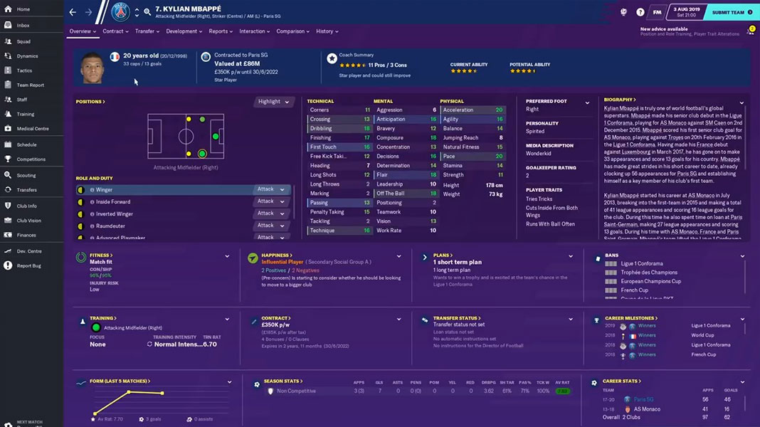 Football Manager 2020