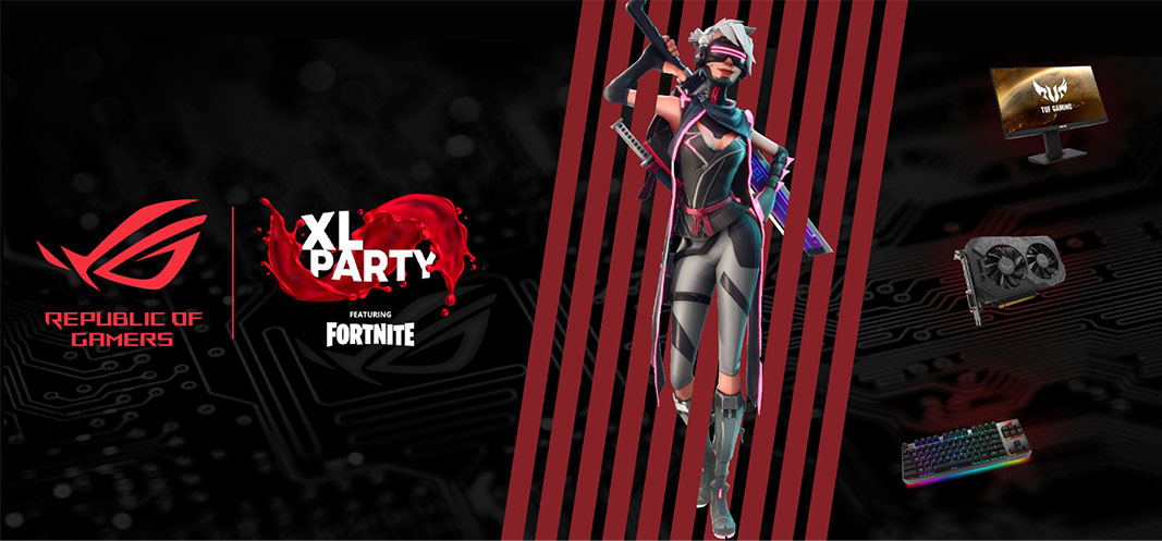 ROG XL PARTY Fortnite