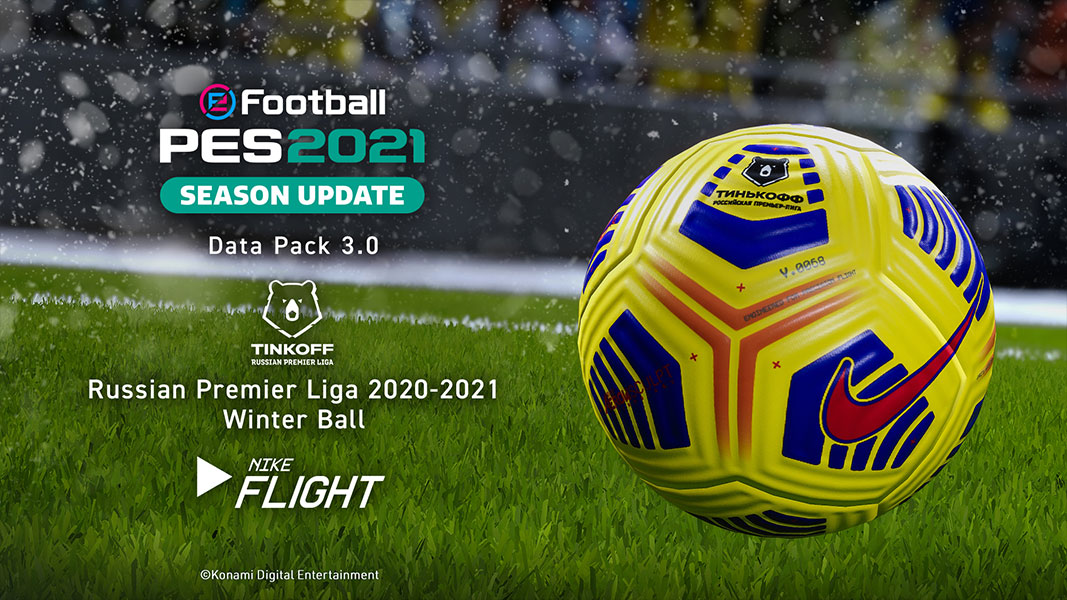 eFootball PES 2021 Season Update - Data Pack 3.0