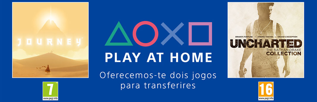 PlayStation lança iniciativa #PlayAtHome