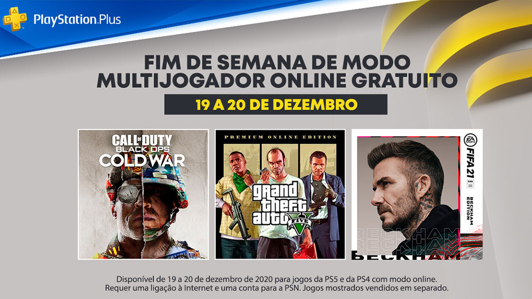 PlayStation Plus - Fim de semana grátis