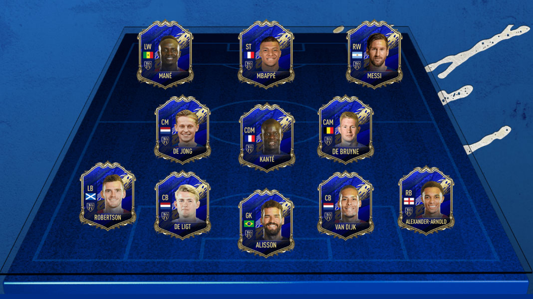 Team Of The Year FIFA 20