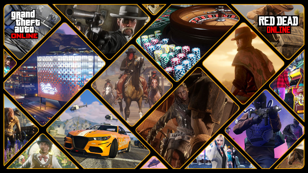 Grand Theft Auto Online e Red Dead Online