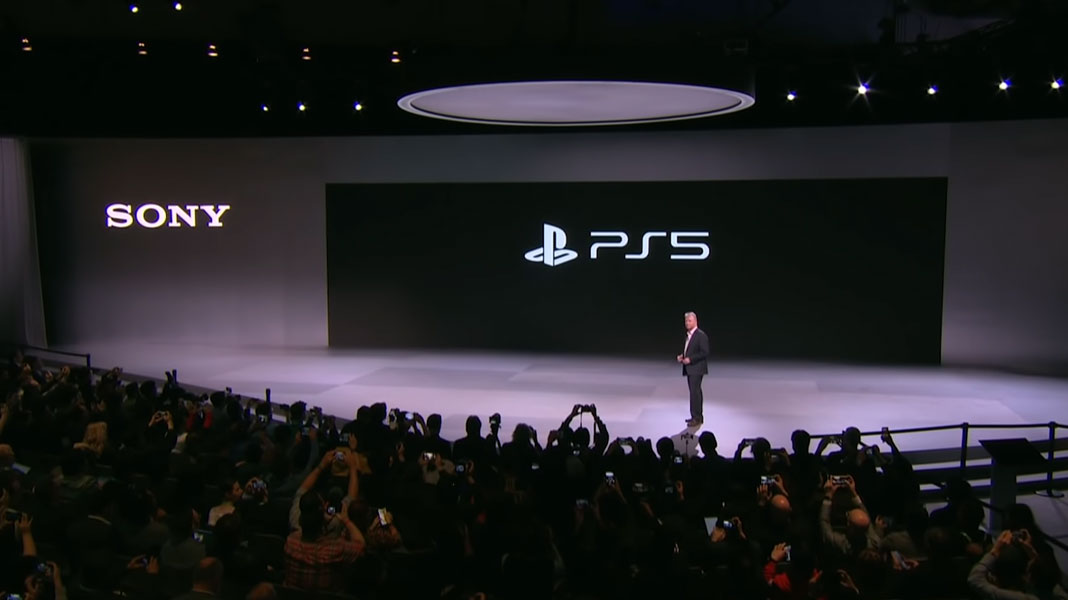 Apresentação da Sony na CES 2020