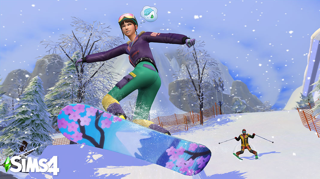 The Sims 4 Snowy Escape