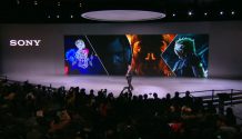 Apresentação da Sony na CES 2020