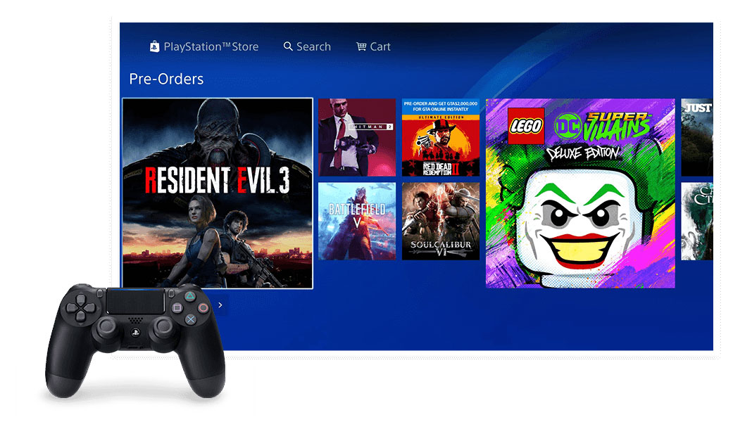 Nova PlayStation Store