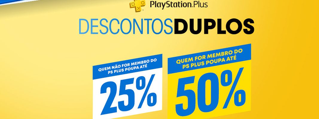 Descontos Duplos do PlayStation Plus