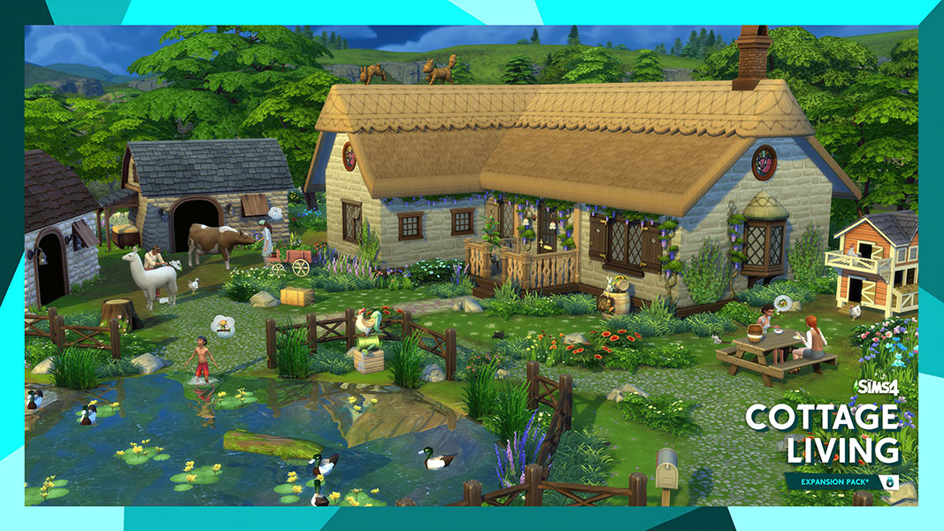 The Sims 4 Cottage Living