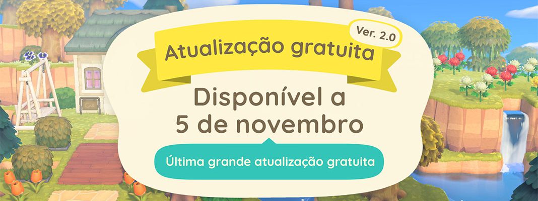 Animal Crossing: New Horizons recebe atualização gratuita