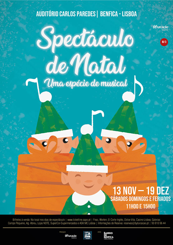 Spectáculo de Natal: Uma espécie de musical