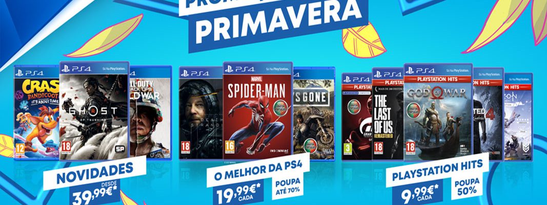 PlayStation: Promoções de Primavera 2020