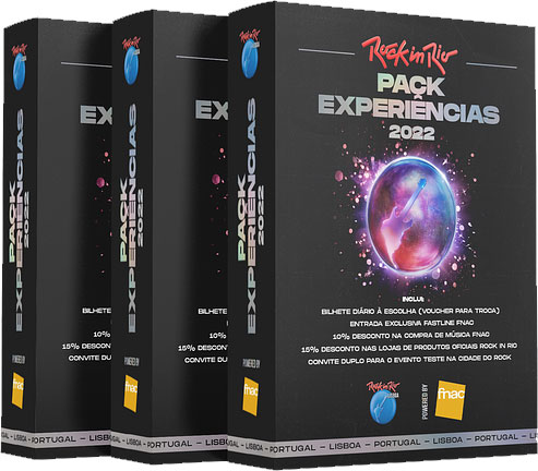 Pack Experiências do Rock in Rio Lisboa