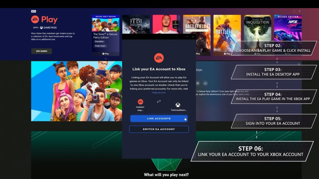 EA Play x GamePass