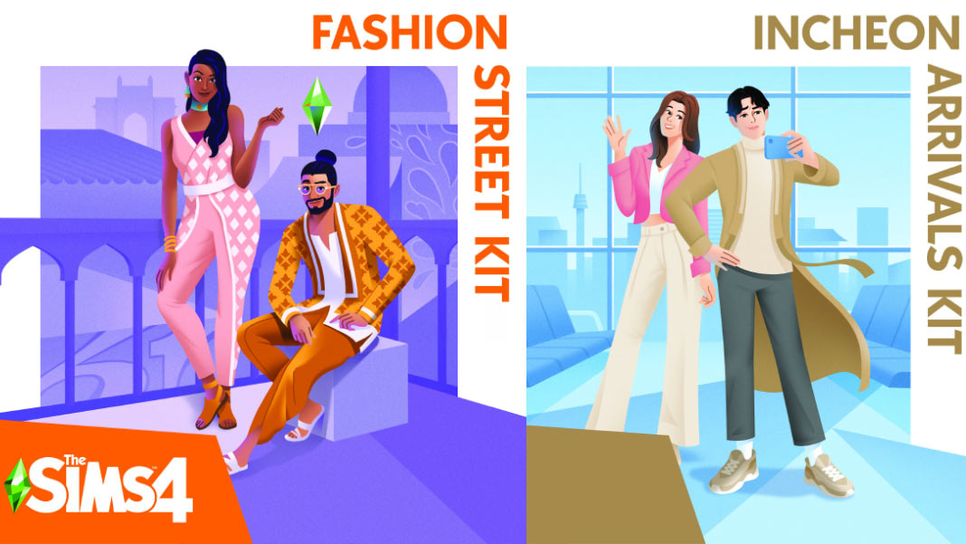 The Sims 4 - Fashion Street e Incheon Arrivals