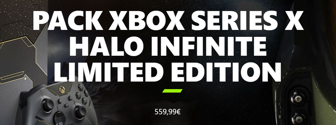 Pack Xbox Series X Halo Infinite Limited Edition