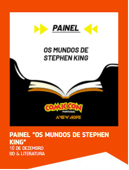 Painel "Os Mundos de Stephen King"