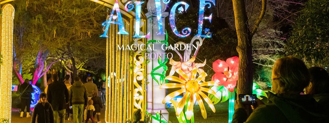 “Alice in Magical Garden” no Jardim Botânico do Porto