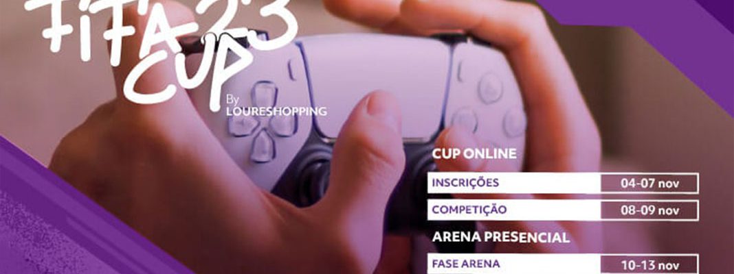 LoureShopping recebe torneio FIFA 23 CUP