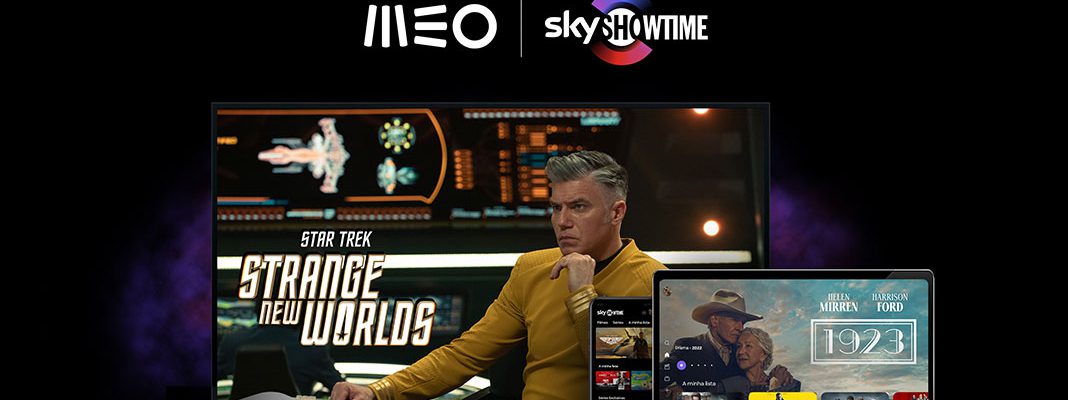 SkyShowtime já está disponível na plataforma MEO