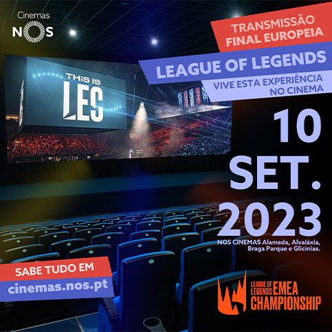 League of Legends no cinema com a NOS Cinemas