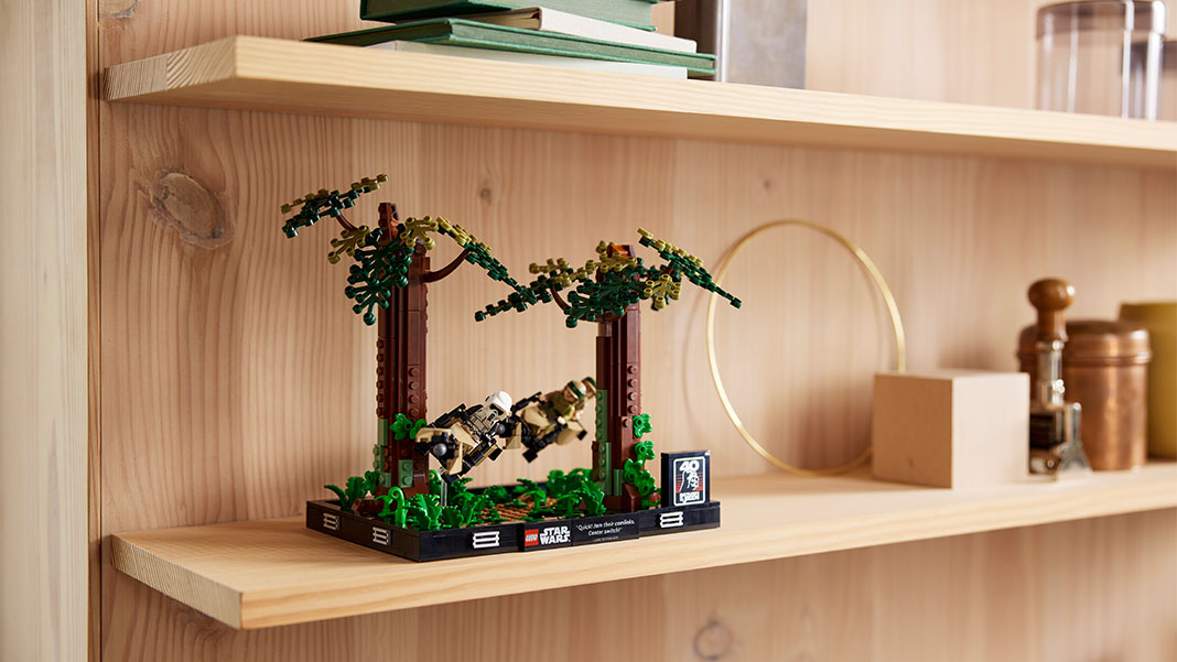 LEGO Star Wars — Diorama da Perseguição de Speeder