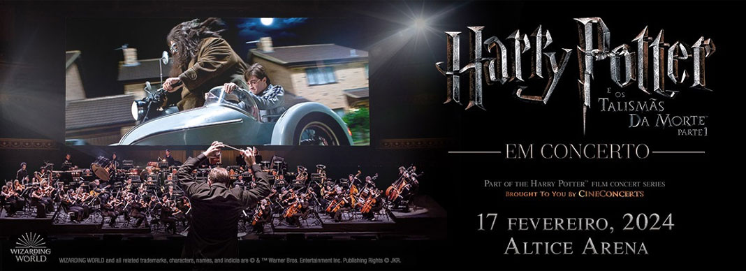 Filmes-Concerto da saga Harry Potter regressa à Altice Arena