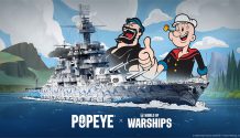 Popeye chega ao World of Warships para celebrar Mês Mundial dos Oceanos