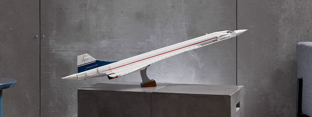 Set de construção Concorde