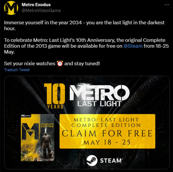 Metro Last Light Complete Edition